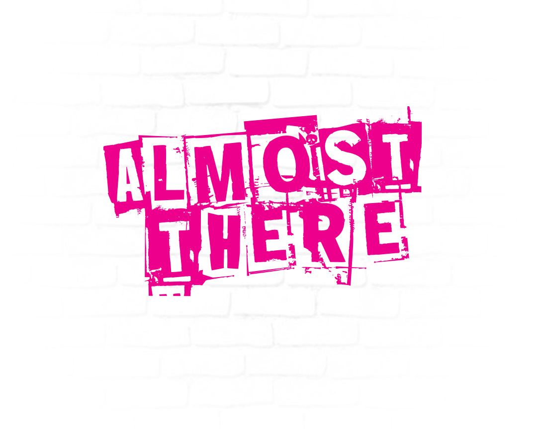 Almost There logo